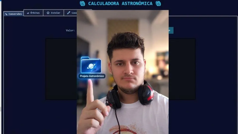 Estudante de Tecnologia da Informação Davidson Gomes Ribeiro - Foto: Divulgação