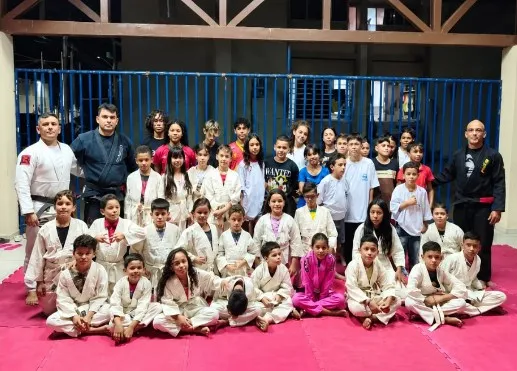 Projeto social “Lutando pela Paz” - Foto: Ascom 3º BPM