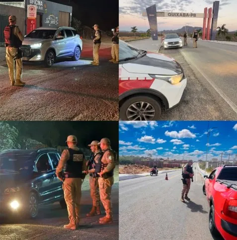Ação da Polícia Militar no feriadão do fim de semana - Fotos: Reprodução/Ascom 3º BPM