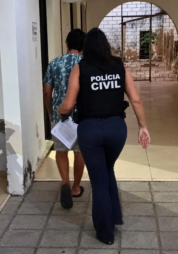 Políca Civil cumpre mandado de prisão em Teixeira - Foto: Repórdução/Polícia Civil