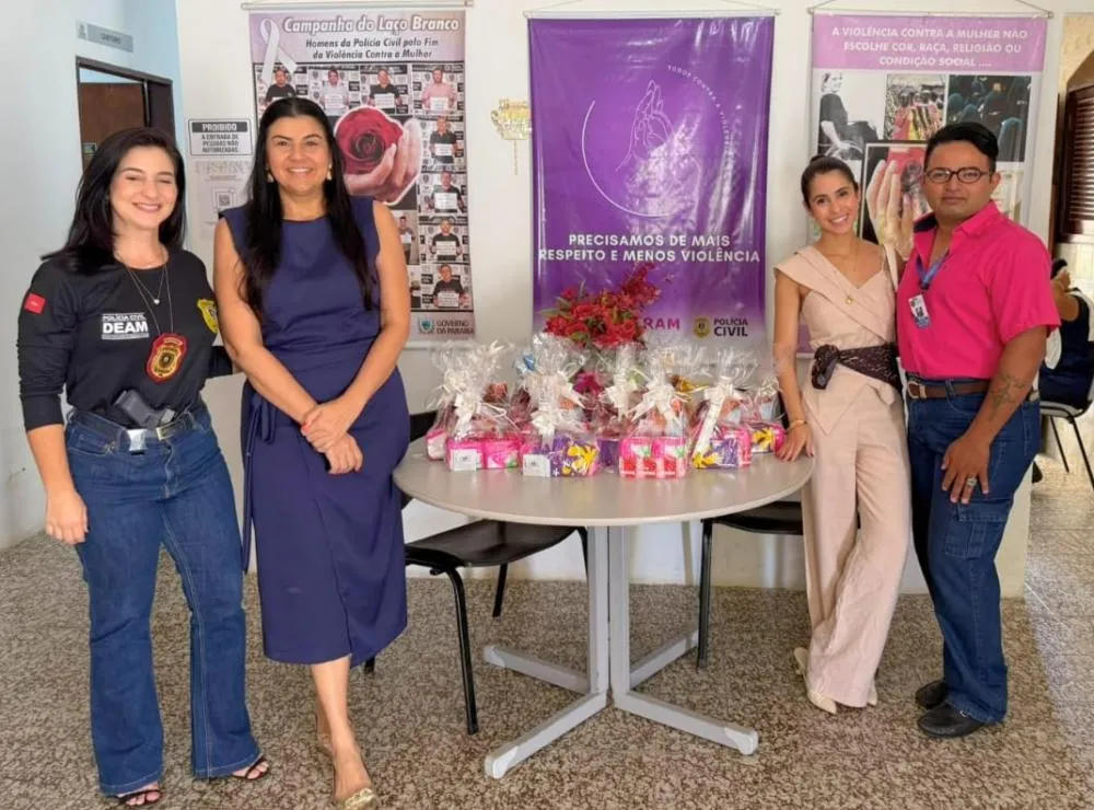 CECAB-PB entrega de kits à DEAM de Patos - Foto: Reprodução/CECAB-PB