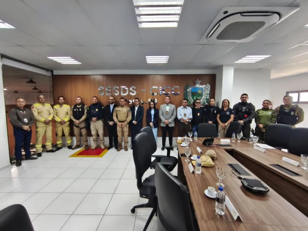 Instalação do Centro de Comando e Controle das Eleições 2026 em Patos - Foto: Reprodução/CICC