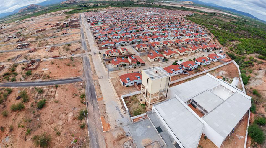 Bairro Itatiunga, em Patos (Foto: Gilson Filmagens)