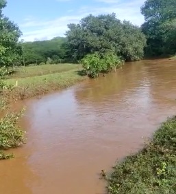 Riacho dos Mares, em São José do Bonfim, neste domingo, dia 19. (Foto; Redes Sociais)