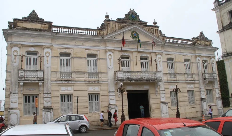 Palácio da Redenção, sede do governo da Paraíba — Foto: Arquivo/Jornal da Paraíba