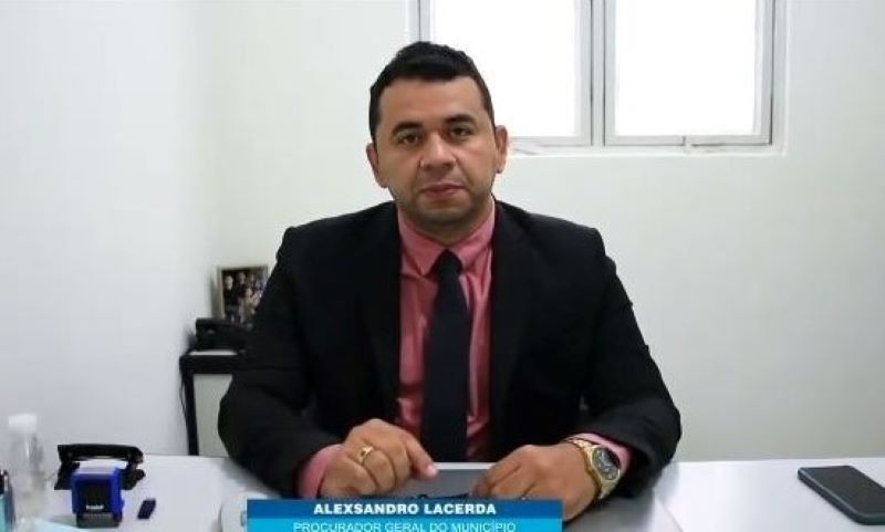 Procurador Alexsandro Lacerda (Foto: Reprodução)