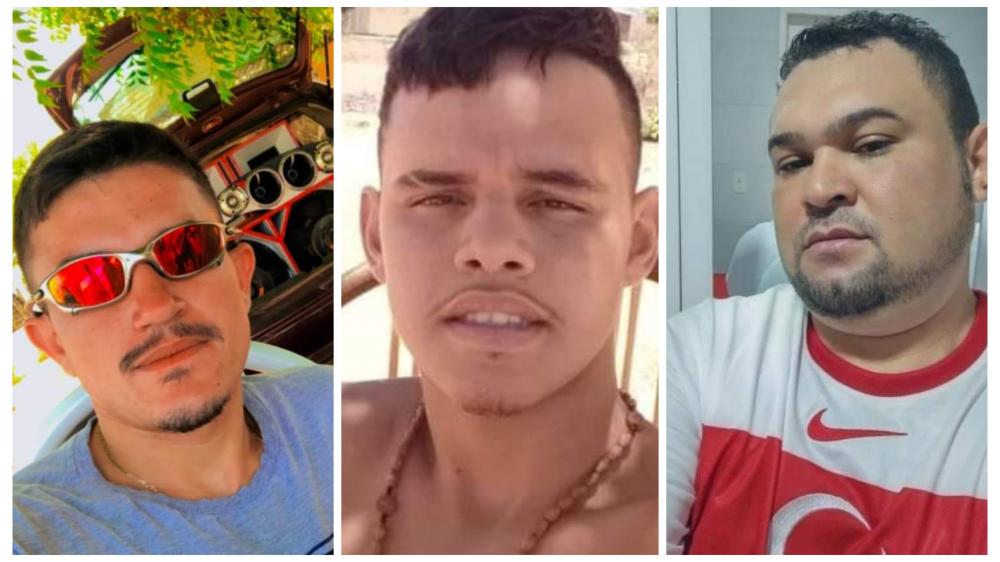 Suspeitos mortos no confronto com às polícias - Foto: Reprodução/Redes Sociais