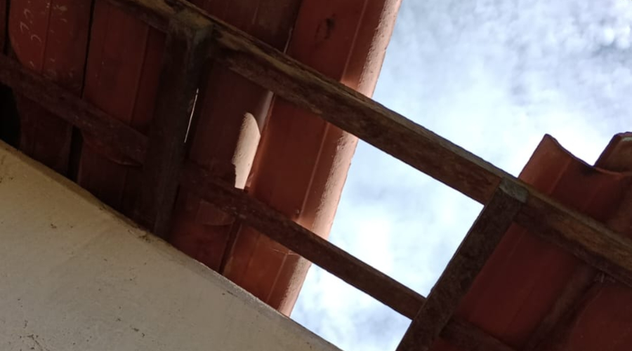 Tentativa de arrombamento em Areia de Baraúnas - Foto: morador