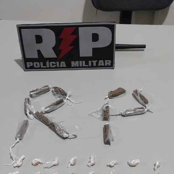 Droga apreendida - Foto: Polícia Militar
