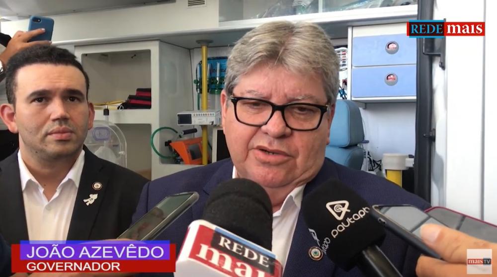 Governador João Azevêdo - Foto: reprodução