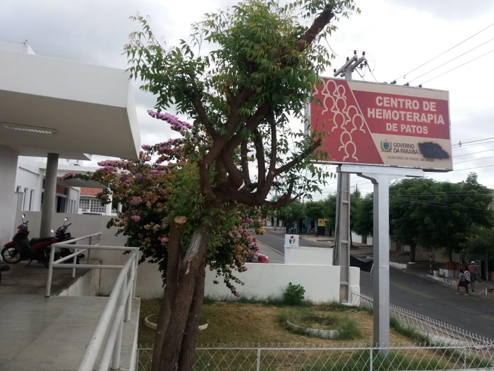 Hemonúcleo de Patos - Foto: reprodução