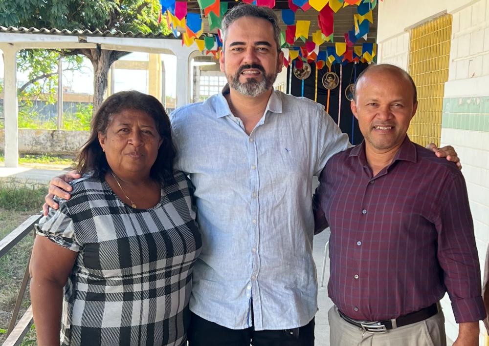 Rita de Cássia, Gilclécio e Maxwell Pereira