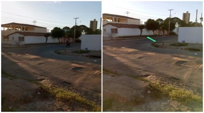 Cruzamento Ruas Aluísio de Queiroz com Jarbas Moura - Foto: Reprodução