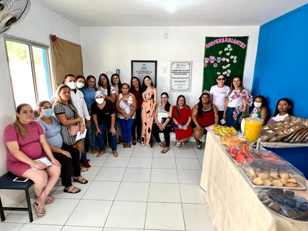 PALESTRA CAMPANHA AGOSTO DOURADO NA UBS DO ACARAJÓ. – Prefeitura de Bragança