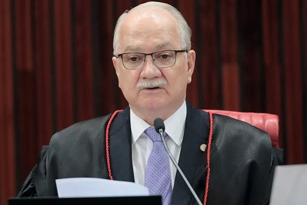 O ministro Edson Fachin, presidente do TSE. (Foto: Abdias Pinheiro/SECOM/TSE)