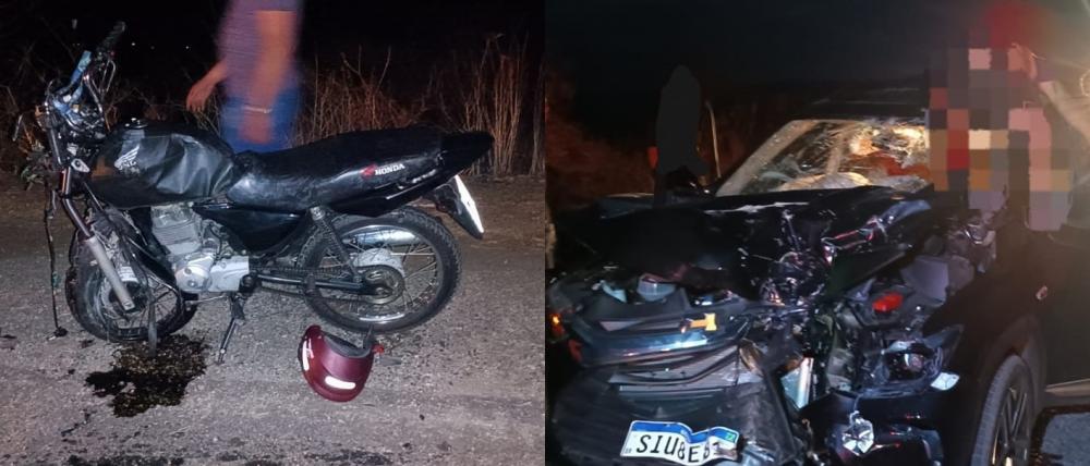 Motociclista Morre Em Acidente Com Carro Na PB-262, Entre Patos E São ...