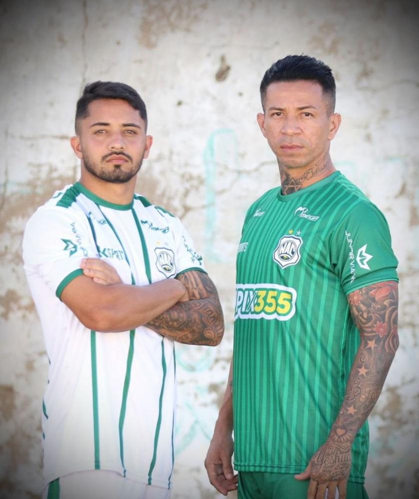 Novos uniformes do Nacional de Patos. (Foto: Eder Souza)