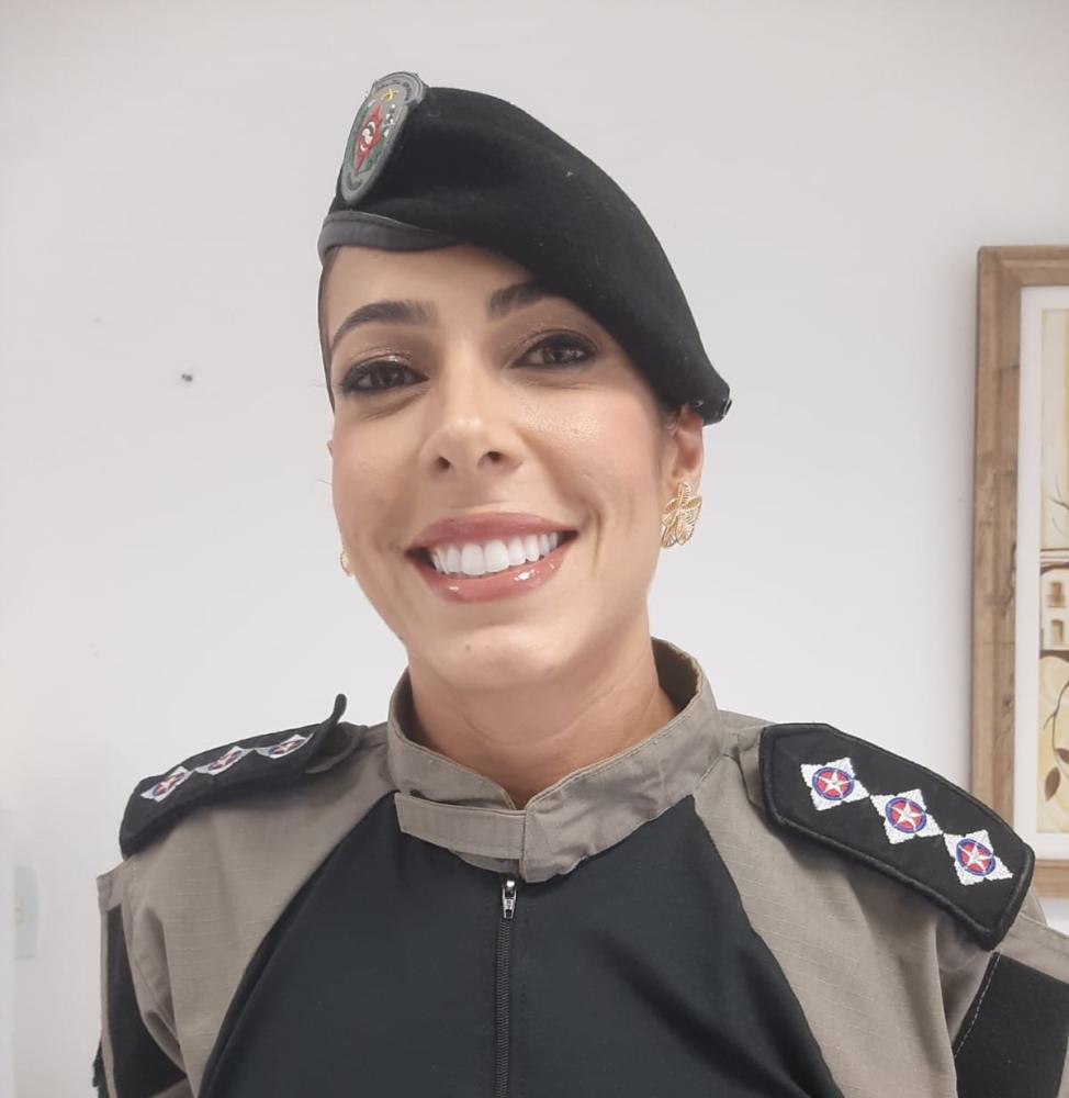 Capitã Cristina 3º BPM Patos - Foto: Airton Alves/Patosverdade