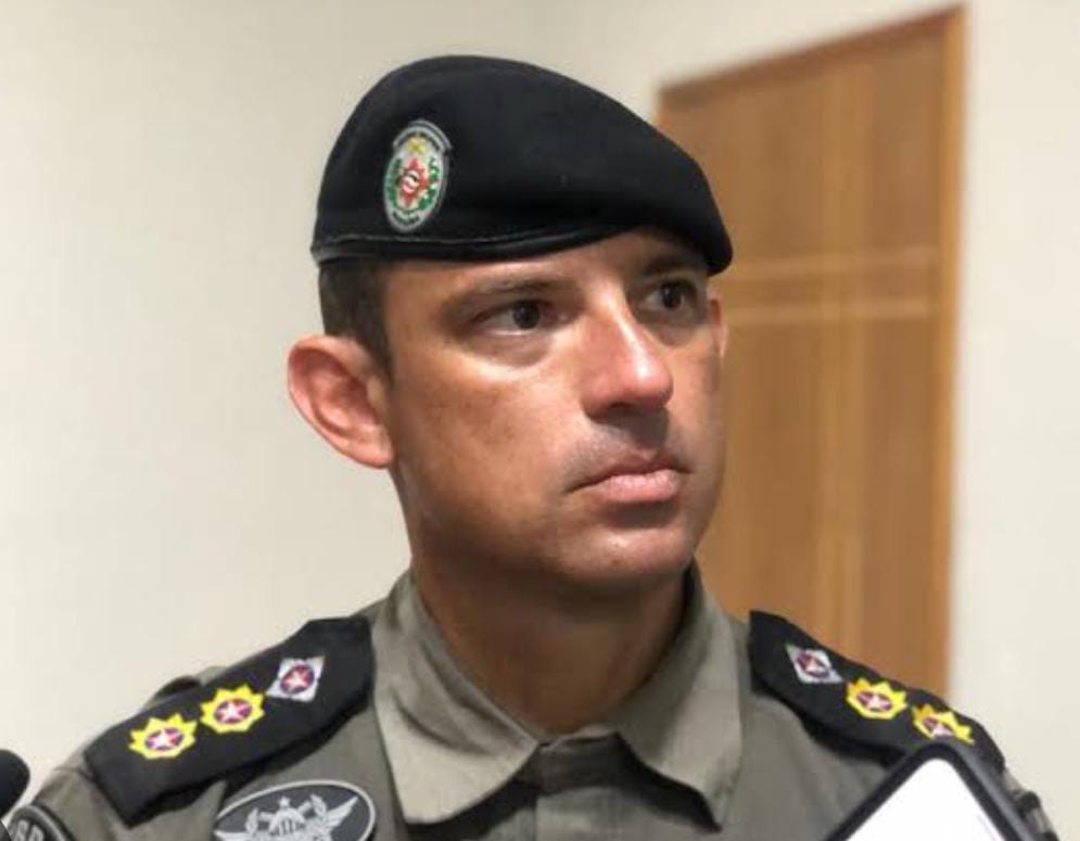 TC Esaú, comandante do 3º BPM Patos - Foto: Divulgação