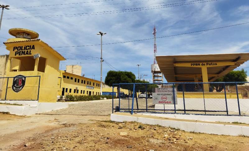 Presídio Romero Nóbrega, em Patos, Sertão da Paraíba — Foto: Reprodução/Google