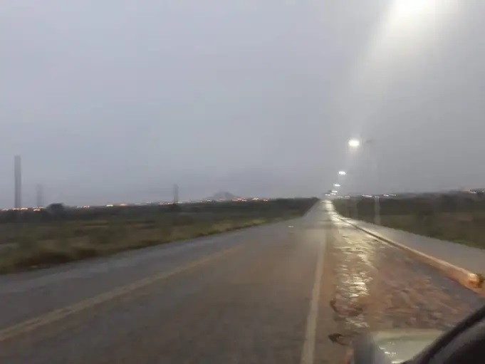 Chuva em Patos (Foto: arquivo Folha Patoense)