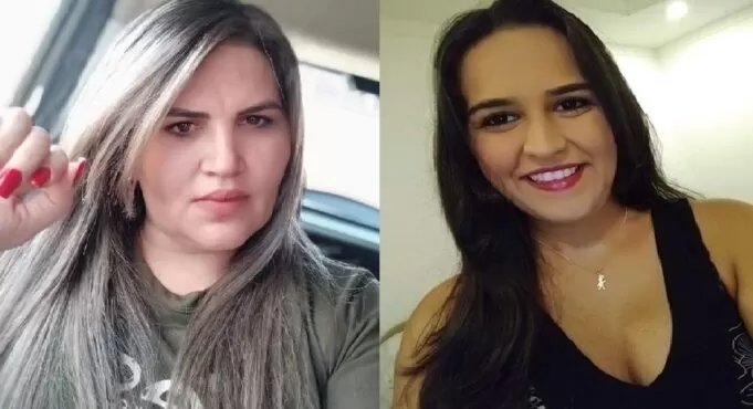 Enfermeiras Adriana Veras e Thaís Alves.