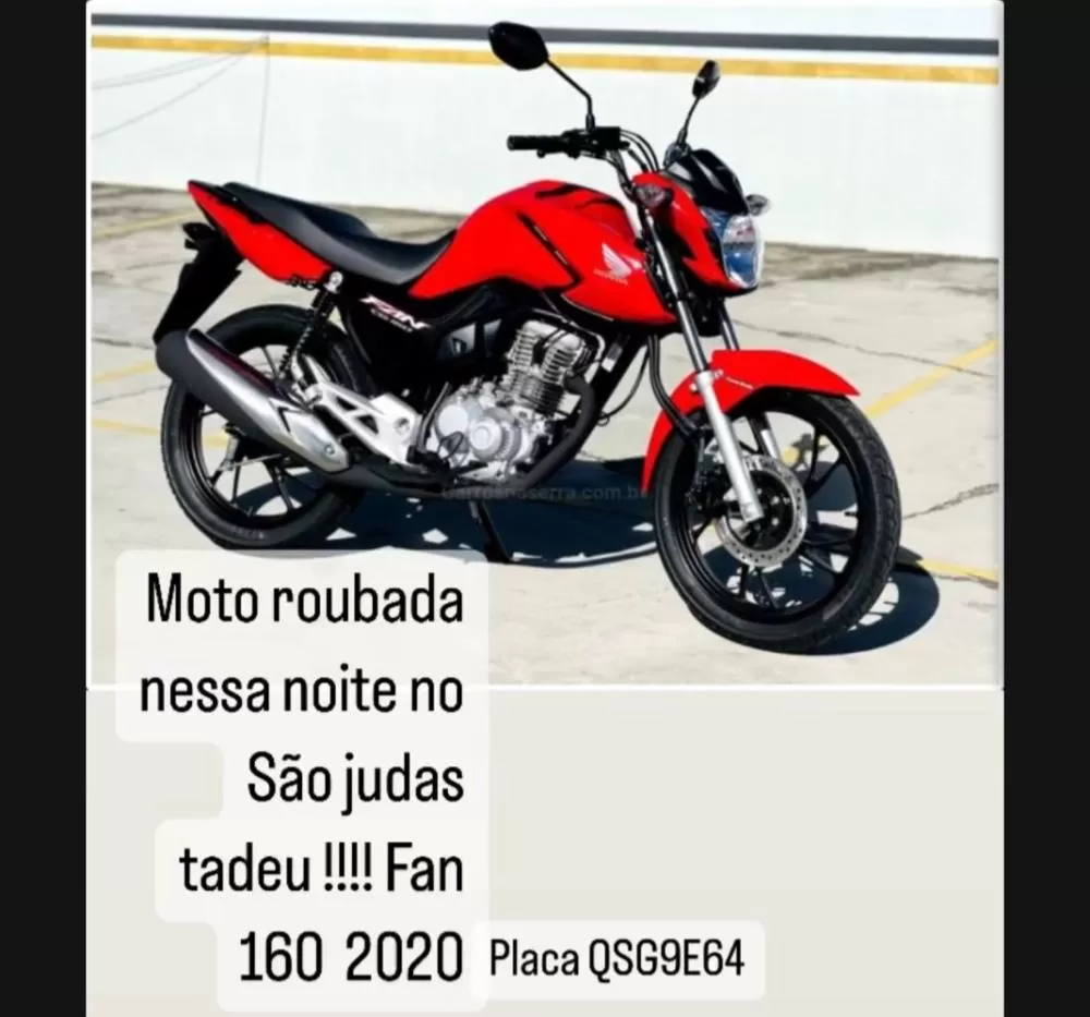 Moto furtada 