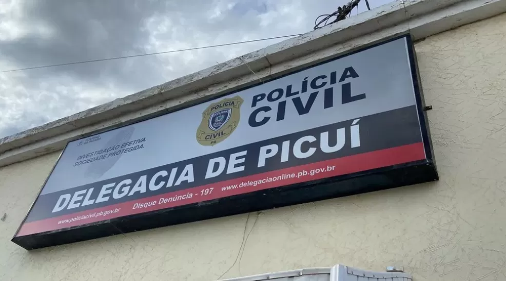 Delegacia de Picuí, na Paraíba — Foto: Polícia Civil/Divulgação