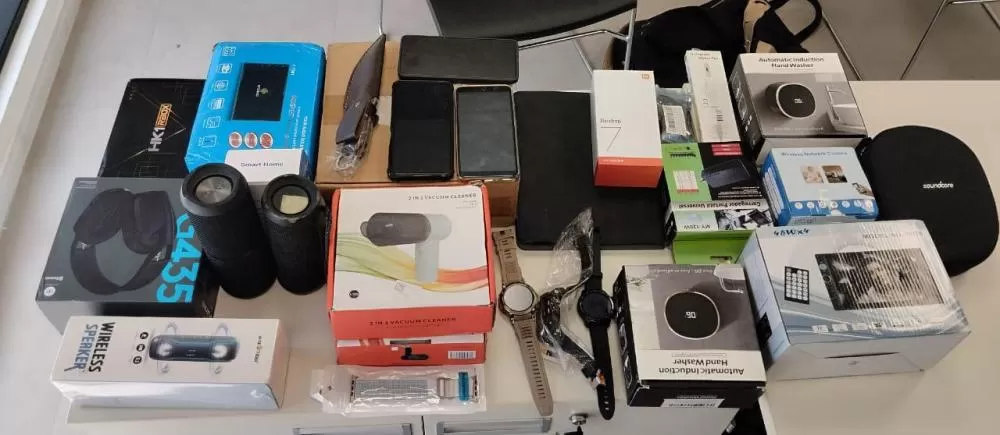 Produtos apreendidos - Foto: Divulgação/Polícia Federal