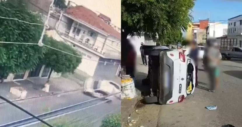 Imagens: reprodução/câmera de monitoramento