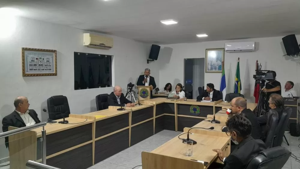 Câmara de São José de Espinharas-PB, sessão extraordinária - Foto: Divulgação/Assessoria
