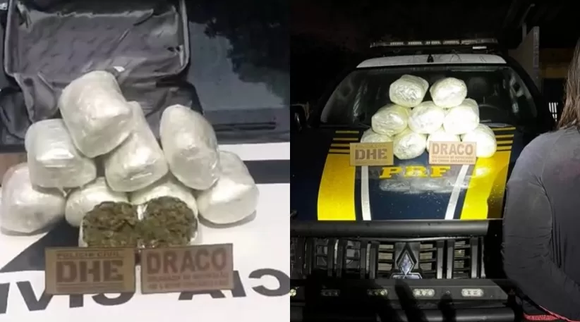 Fotos; Divulgação/Polícia Civil - DRACO