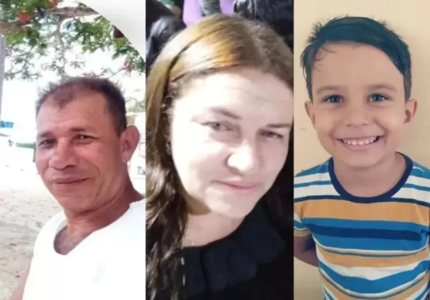 Vítimas - Fotos: Reprodução/Redes Sociais