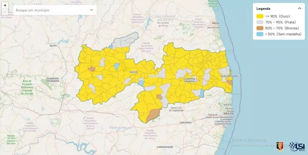 Ranking Turmalina do TCE-PB (Foto: divulgação)