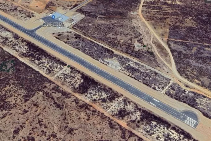 Aeroporto de Patos - Imagem: Google Earth