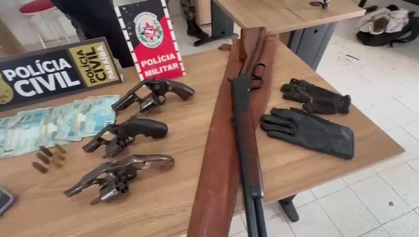 Foto: Divulgação/Polícias Civil e Militar