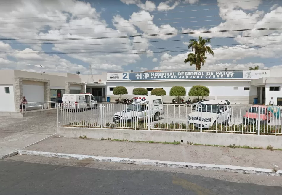 Hospital Regional de Patos (Foto: Reprodução/Google Street View)