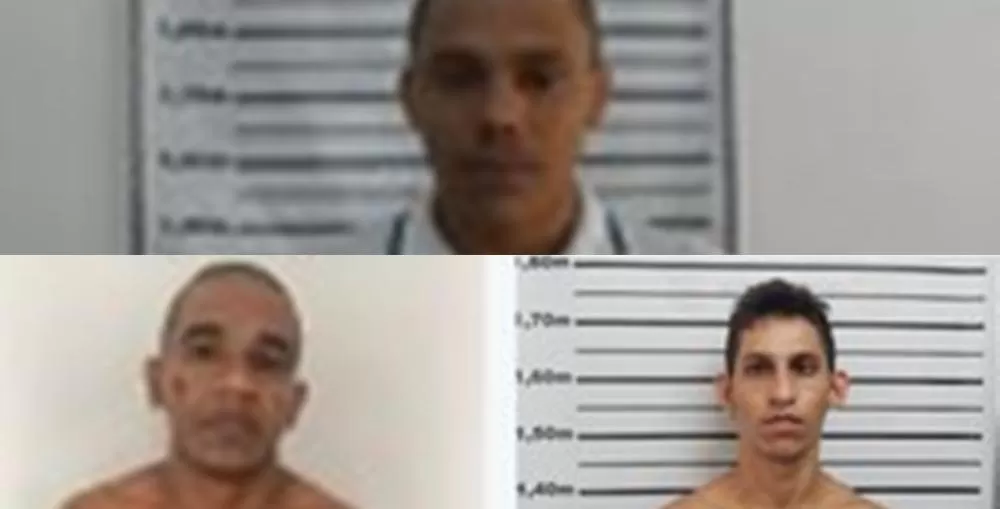 Fugitivos - Fotos: Divulgação/Ascom Seap-PB