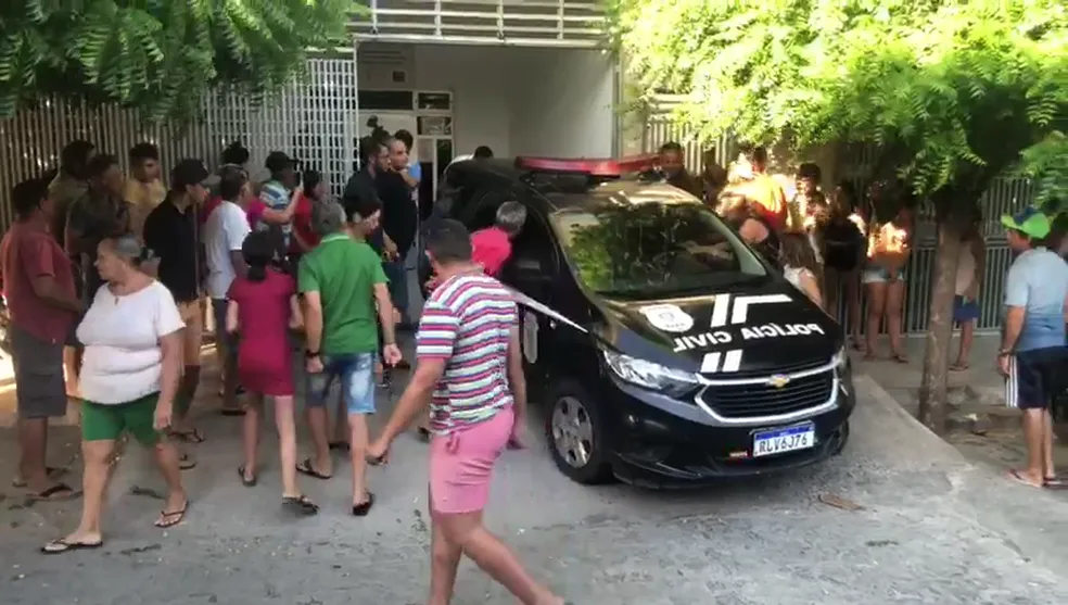  Central de Polícia de Cajazeiras — Foto: Reprodução/Lunara Moreira/TV Cabo Branco