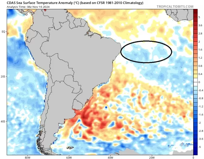 Foto: NOAA/ tropicaltidbits.com