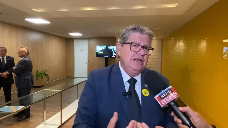 Governador João Azevêdo (PSB) em entrevista ao Portal MaisPB