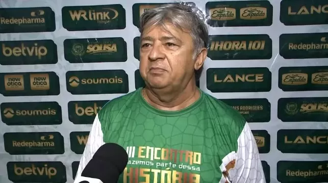 Aldeone Abrantes, presidente do Sousa — Foto: Reprodução/Sousa