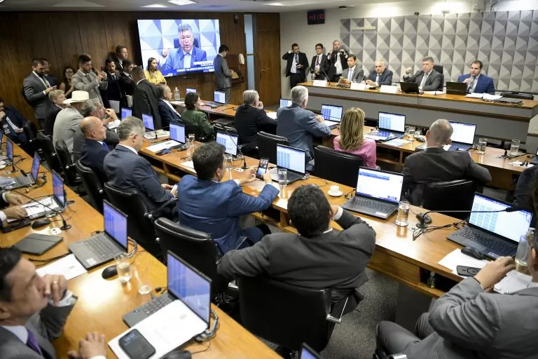Reunião da CPMI para votar requerimentos - Foto: Pedro França/Agência Senado 