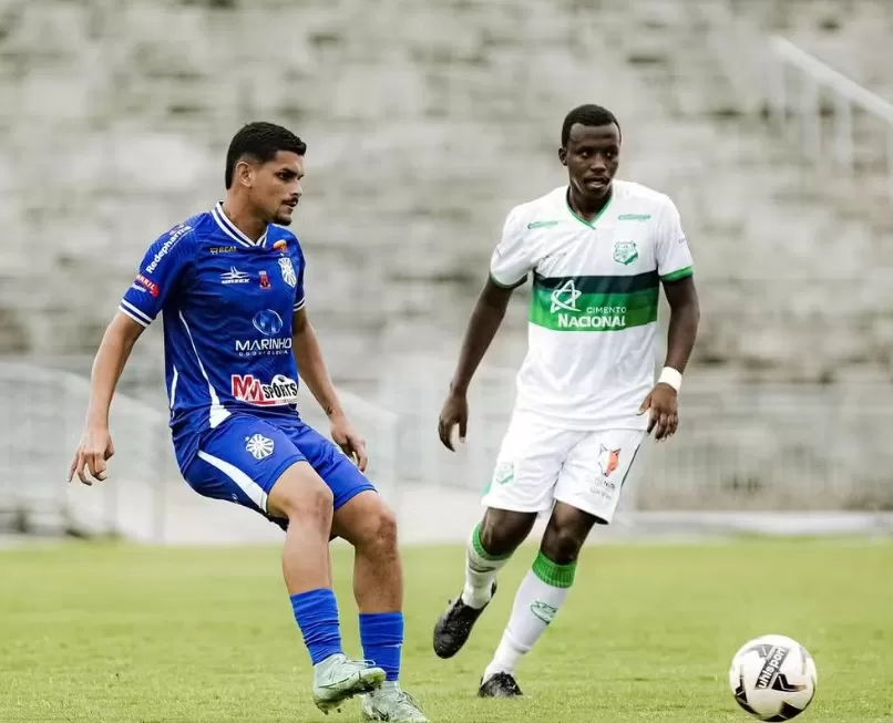 Confronto entre Miramar e Desportiva Guarabira terminou empatado em 1 a 1 — Foto: Diego Arruda/FPF-PB