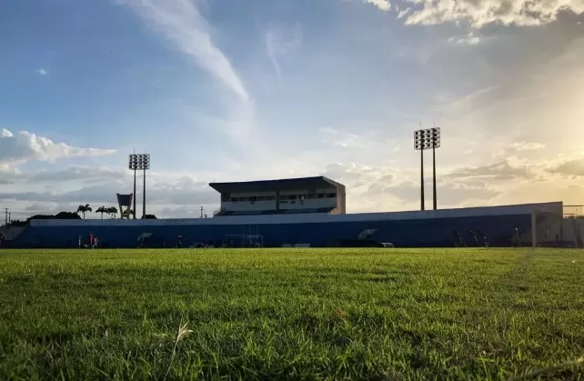 Estádio Perpetão será o palco de Atlético-PB x Miramar — Foto: Joacy Júnior/Atlético de Cajazeiras