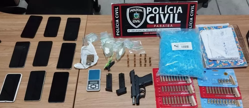 Foto: Divulgação/Polícia Civil da Paraíba