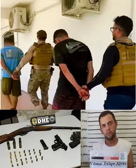 Fotos: Reprodução/Polícia Civil