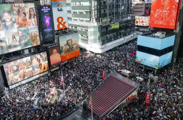 Nova York. — Foto: Olga Fedorova / AP