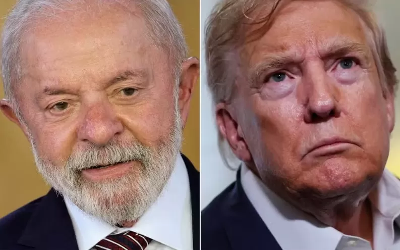 Lula e Trump — Foto: Adriano Machado/Reuters; Evelyn Hockstein/Reuters