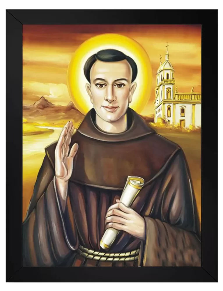 Quadro Católico Frei Galvão